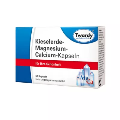 KIESELERDE MAGNESIUM Kalsiumkapsler, 60 kapsler