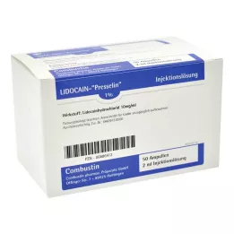LIDOCAIN PRESSELIN 1 % injeksjonsvæske, oppløsning, 100X2 ml