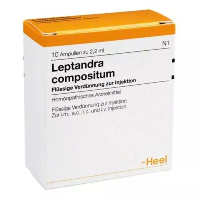 LEPTANDRA COMPOSITUM Ampuller, 10 stk LEPTANDRA COMPOSITUM Ampuller, 10 stk