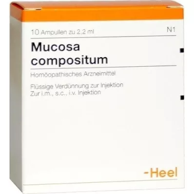 MUCOSA compositum-ampuller, 10 stk