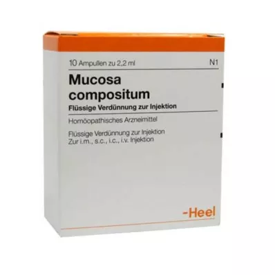 MUCOSA compositum-ampuller, 10 stk