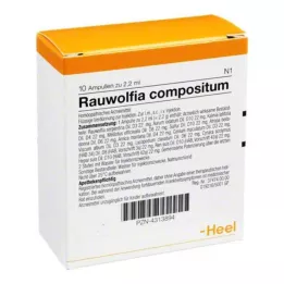 RAUWOLFIA COMPOSITUM Ampuller, 10 stk