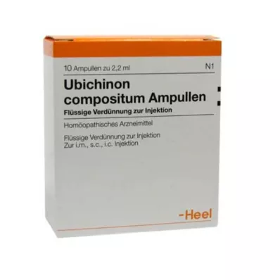 UBICHINON komp.ampuller, 10 stk