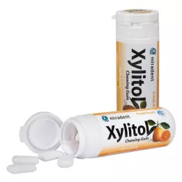 MIRADENT Xylitol tyggegummi frukt, 30 stk