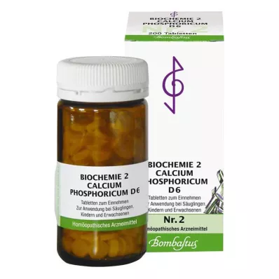 Biokjemi 2 Calcium phosphoricum D 6 tabletter, 200 stk