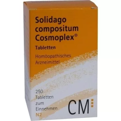 SOLIDAGO COMPOSITUM Cosmoplex tabletter, 250 stk