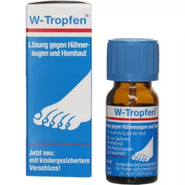 W-TROPFEN Oppløsning mot liktorn+korn, 10 ml