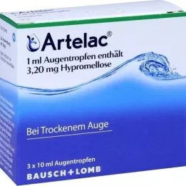 ARTELAC Øyedråper, 3X10 ml