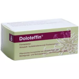 DOLOTEFFIN Filmdrasjerte tabletter, 100 stk