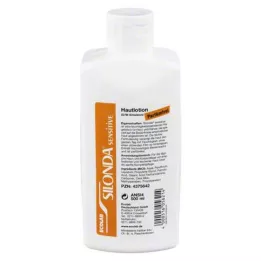 SILONDA Dispenserflaske med lotion for sensitiv hudpleie, 500 ml