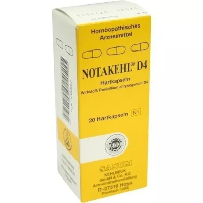 NOTAKEHL D 4 kapsler, 20 kapsler