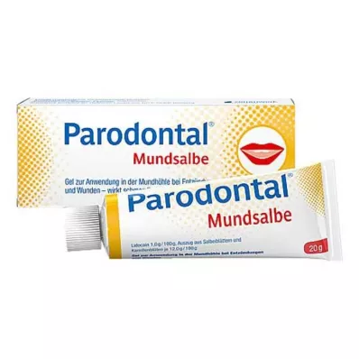 PARODONTAL Munnsalve, 20 g PARODONTAL Munnsalve, 20 g