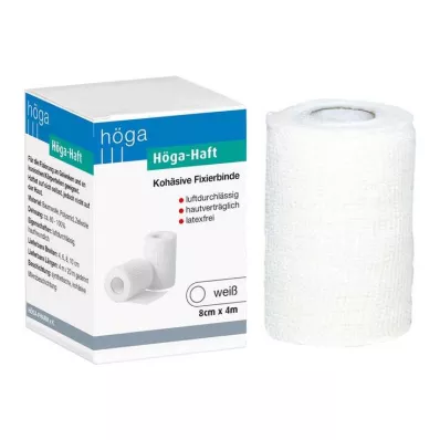 HÖGA-HAFT Fikseringsbandasje 8 cmx4 m, 1 stk