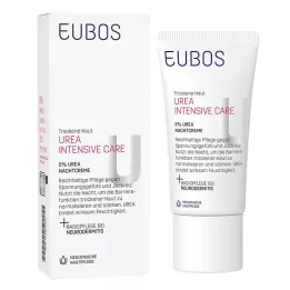EUBOS TROCKENE Skin Urea 5 % nattkrem, 50 ml