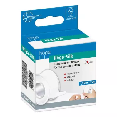 HÖGA-SILK Gips 1,25 cmx5 m, 1 stk HÖGA-SILK Gips 1,25 cmx5 m, 1 stk