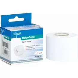 HÖGA-TAPE 5 cmx10 m hvit, 1 stk