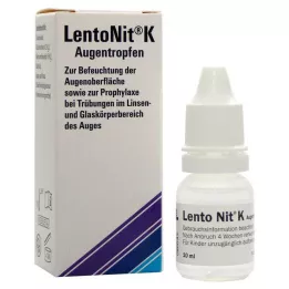 LENTO NIT K Øyedråper, 10 ml