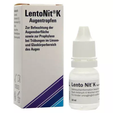 LENTO NIT K Øyedråper, 10 ml LENTO NIT K Øyedråper, 10 ml