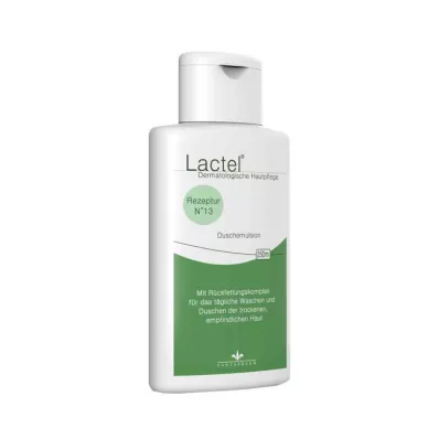 LACTEL No.13 Dusjemulsjon med gjenfetting, 250 ml