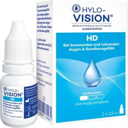 HYLO-VISION HD Øyedråper, 2X15 ml