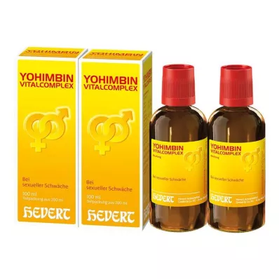 YOHIMBIN Vitalcomplex Hevert dråper, 200 ml