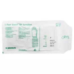 VASCO OP Sensitive hansker, sterile, pudderfrie, størrelse 7.0, 2 stk