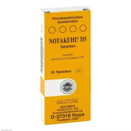 NOTAKEHL D 5 tabletter, 20 stk