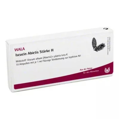 ISCUCIN abietis Stivelse H Ampuller, 10X1 ml ISCUCIN abietis Stivelse H Ampuller, 10X1 ml
