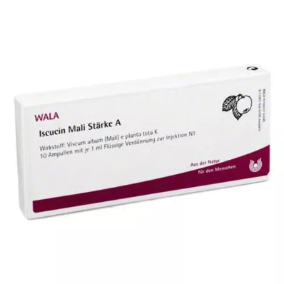 ISCUCIN mali Stivelse A Ampuller, 10X1 ml