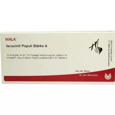 ISCUCIN populi Styrke A Ampuller, 10X1 ml
