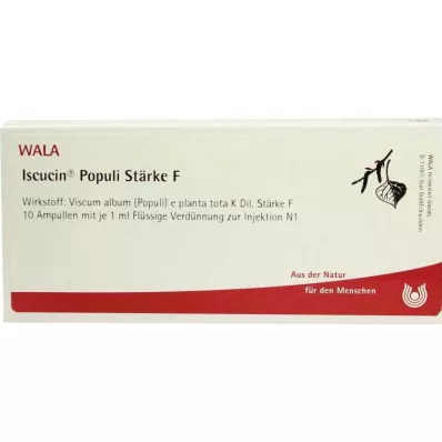 ISCUCIN populi Styrke F Ampuller, 10X1 ml ISCUCIN populi Styrke F Ampuller, 10X1 ml