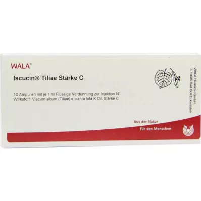 ISCUCIN tiliae Styrke C Ampuller, 10X1 ml ISCUCIN tiliae Styrke C Ampuller, 10X1 ml