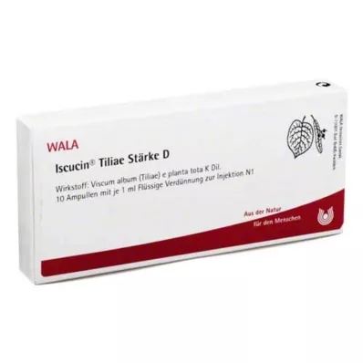 ISCUCIN tiliae Styrke D Ampuller, 10X1 ml