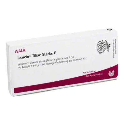 ISCUCIN tiliae Stivelse E Ampuller, 10X1 ml ISCUCIN tiliae Stivelse E Ampuller, 10X1 ml