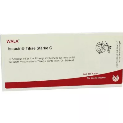 ISCUCIN tiliae Stivelse G Ampuller, 10X1 ml ISCUCIN tiliae Stivelse G Ampuller, 10X1 ml