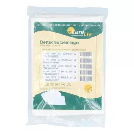 BETTSCHUTZEINLAGE Folie 60x90 cm hvit, 1 stk