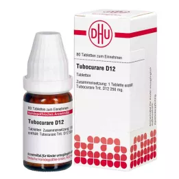 Tubocurare D12 tabletter (80 stykker)