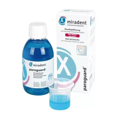 MIRADENT Munnskylling paroguard CHX 0,20 %, 200 ml