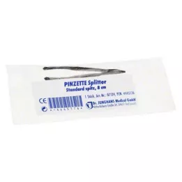 PINZETTE Splint spiss 8 cm, 1 stk