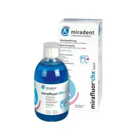 MIRADENT Munnskylling mirafluor CHX 0,06 %, 500 ml