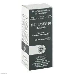 ALBICANSAN D 4 kapsler, 20 kapsler