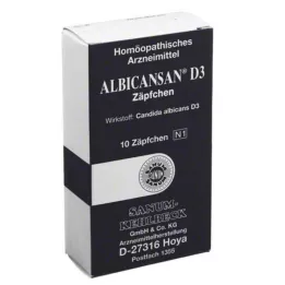 ALBICANSAN D 3 stikkpiller, 10 stk