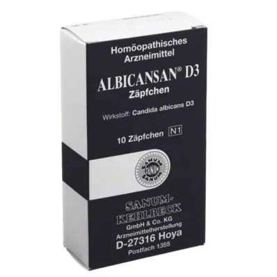 ALBICANSAN D 3 stikkpiller, 10 stk ALBICANSAN D 3 stikkpiller, 10 stk