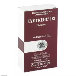 EXMYKEHL D 3 stikkpiller, 10 stk