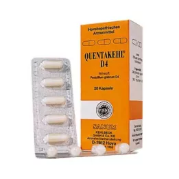 QUENTAKEHL D 4 kapsler, 20 kapsler