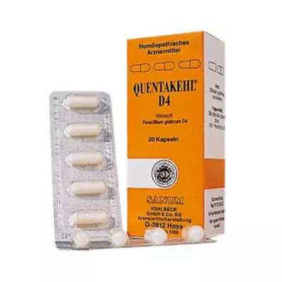 QUENTAKEHL D 4 kapsler, 20 kapsler
