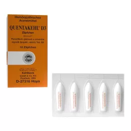 QUENTAKEHL D 3 stikkpiller, 10 stk