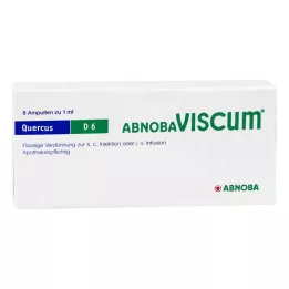 ABNOBAVISCUM Quercus D 6 ampuller, 8 stk