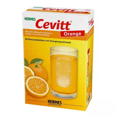 HERMES Cevitt Oransje brusetabletter, 60 stk HERMES Cevitt Oransje brusetabletter, 60 stk