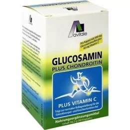 GLUCOSAMIN 500 mg+kondroitin 400 mg kapsler, 90 stk
